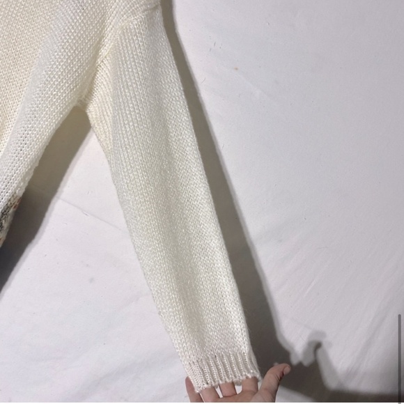 Vintage Huntington Ridge Hand Knit Turtleneck Sweater L - Picture 10 of 13